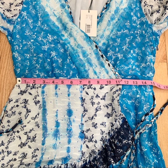 NWT TANYA TAYLOR Marisa Dress Ditsy Floral Stripe - Picture 14 of 16